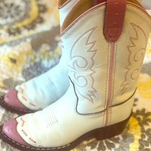 Girls Old West cowgirl boots